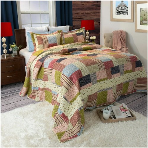 Patchwork Harmony Bedding Set