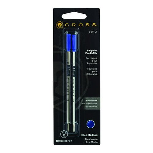 Cross Ball Pen Refill Pack - Blue Ink