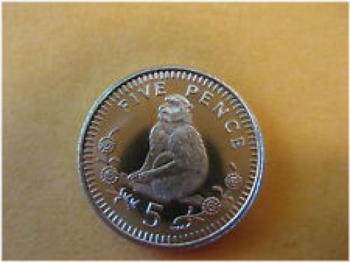 2000 Monkey Proof Uncirculated Coin