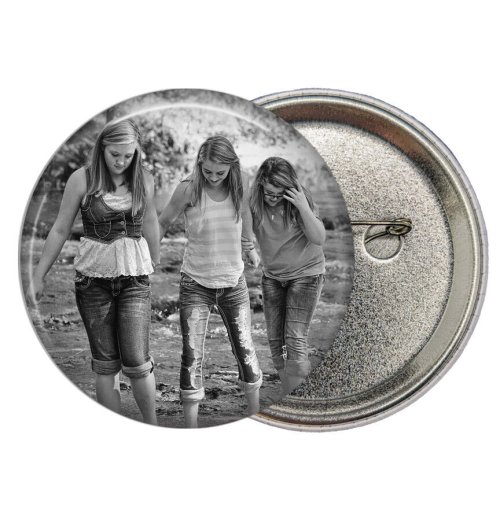 Photo Button Pins