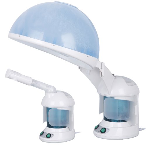 Ozone Hair and Facial Steamer with Bonnet Hood