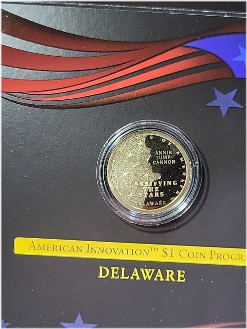 Delaware Innovation Dollar Reverse Proof Coin