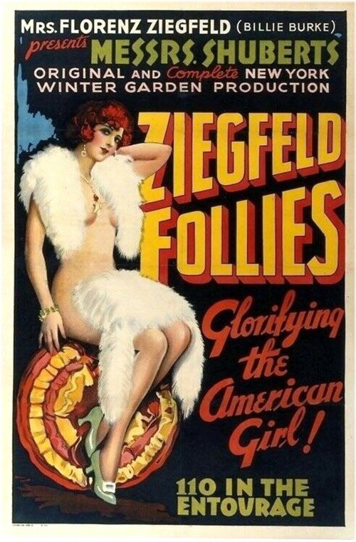 Glimpses of the Golden Age: Vintage Ziegfeld Follies Poster