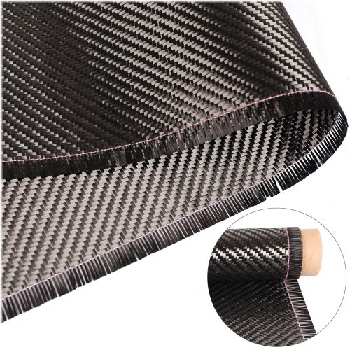 Twill Weave Carbon Fiber Cloth - Aerospace Grade for Repairs and DIY Projects