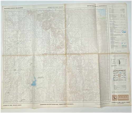 Sauz Topographic Heritage Map