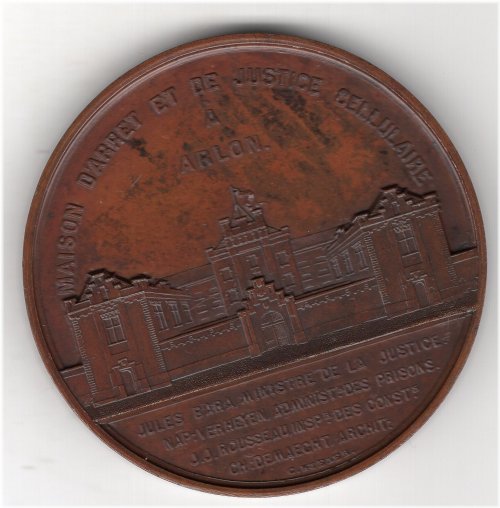 Arlon Justice Commemorative Medal by Charles Wiener