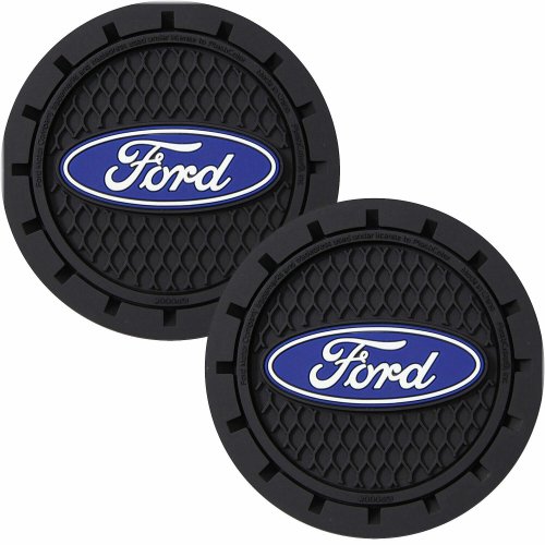 Blue Oval Car Coasters