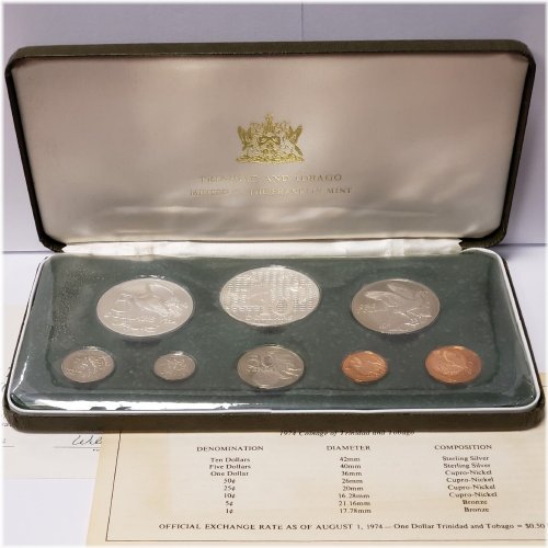 Caribbean Treasure Silver Proof Set