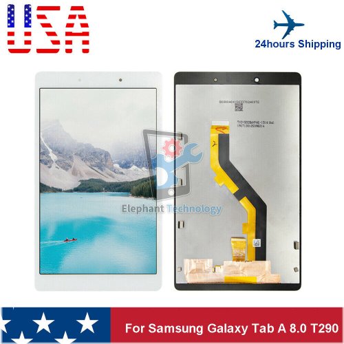 Samsung Galaxy Tab A 8.0 2019 SM-T290 White LCD Touch Digitizer