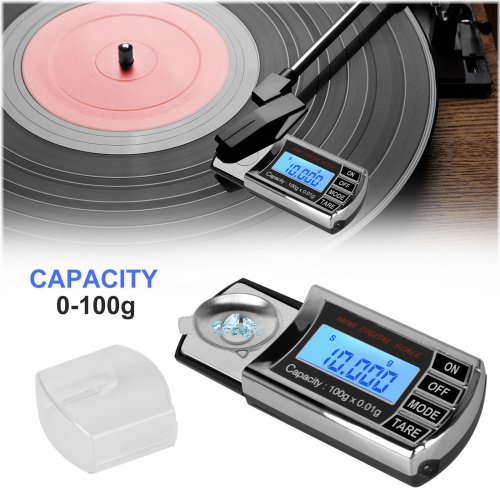 Precision Tonearm Weight Gauge