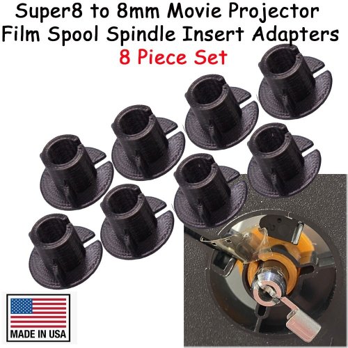 Film Spool Spindle Insert Adapters Set