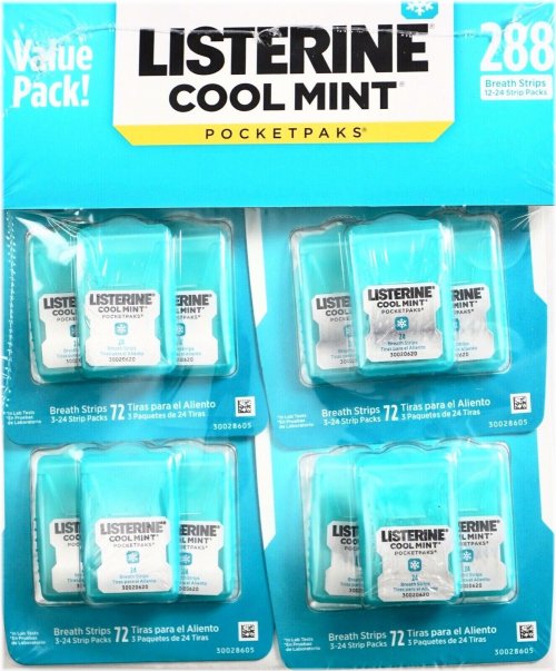 Minty Fresh Breath Strips