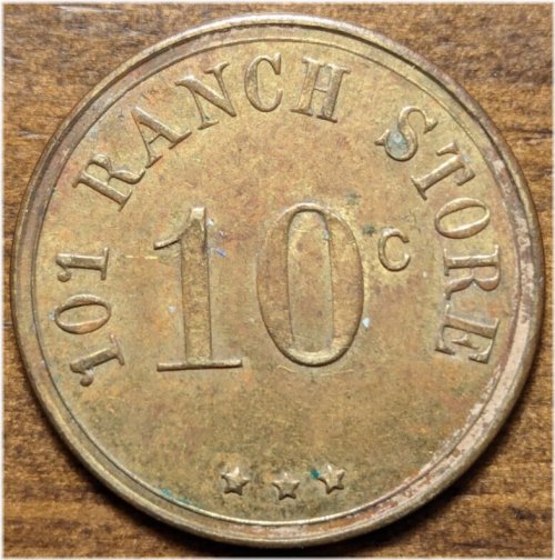 Ponca City Ranch Store Cowboy Token
