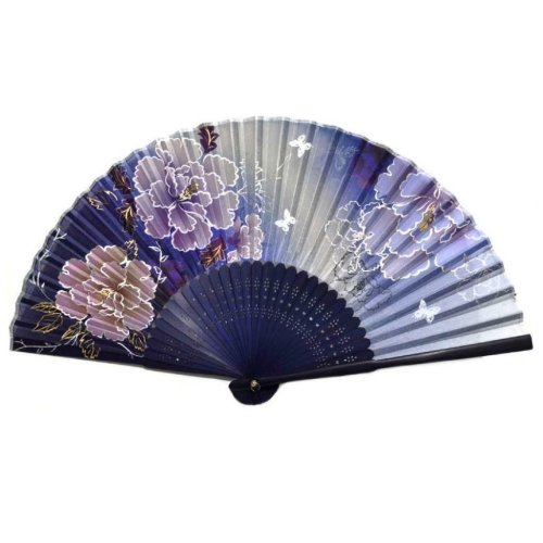 Peony Breeze Hand Fan