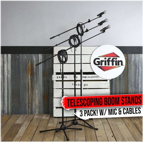 StagePro Mic Stand Bundle