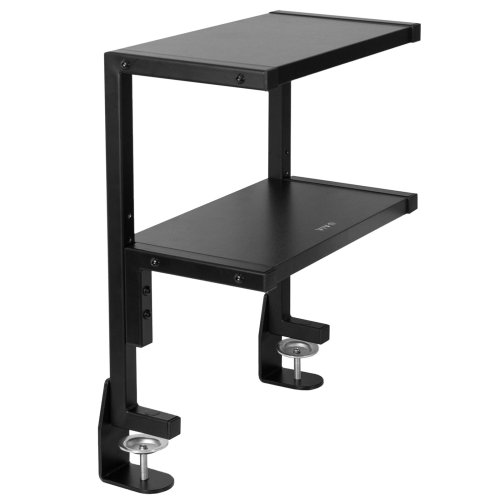 VIVO Dual-Level Desk Shelving Unit