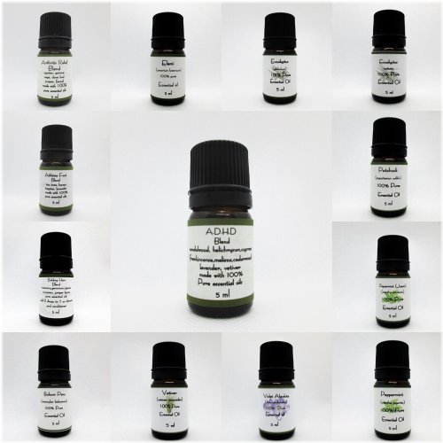 AromaPure Therapeutic Blends - 100% Pure Essential Oils for Candle and Soap Making (5ml)