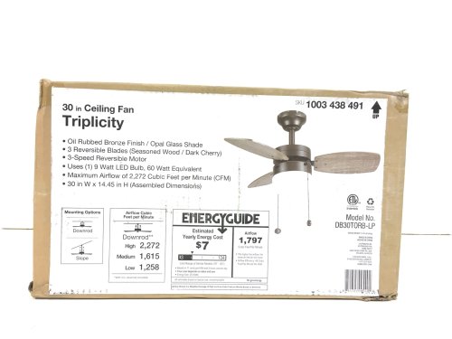 Bronze Triplicity Fan