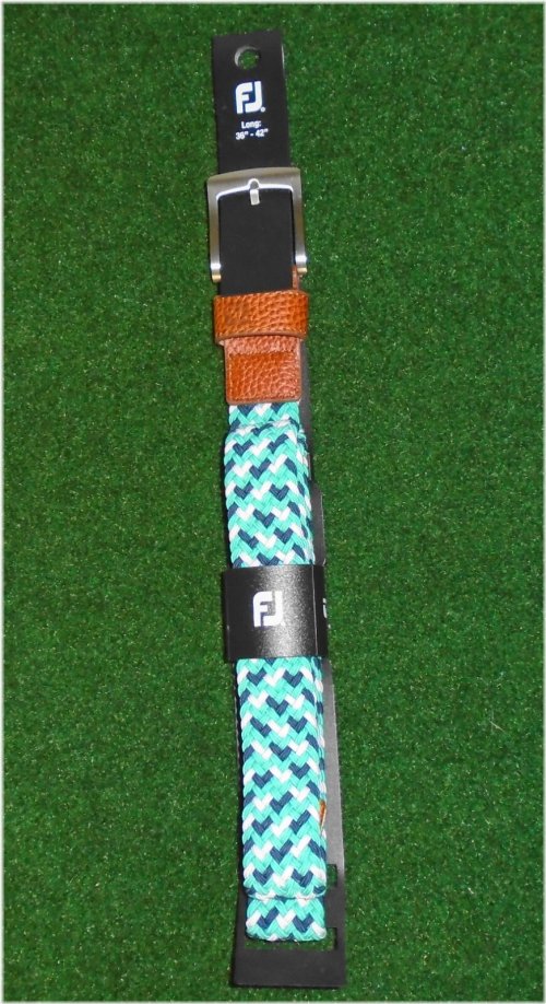 Stretch Braided Woven Golf Belt