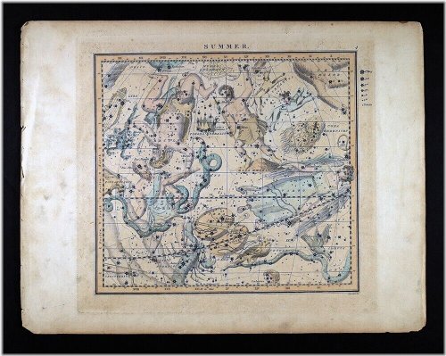 Summer Skies of 1842: Middleton Constellation Guide