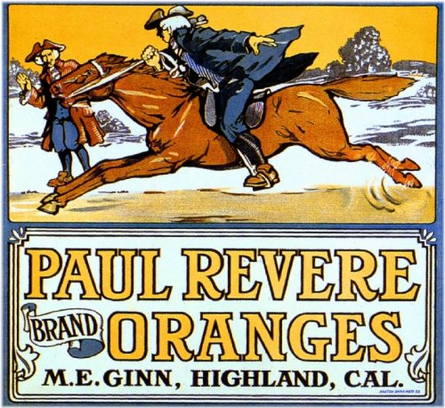 Highland Grove Heritage Citrus Label Art Print