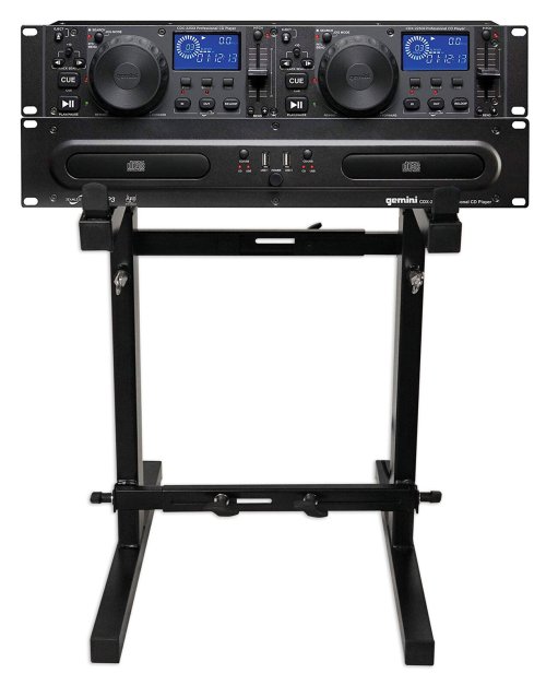 Gemini MediaMaster Dual Deck Player with Adjustable Stand