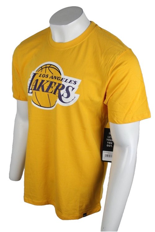 Gold Lakers Big Logo Tee