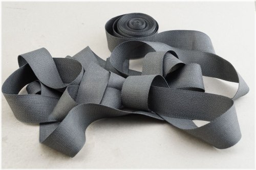 Gray Polyester Webbing