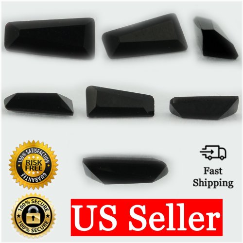 Midnight Sparkle Tapered Baguette Gemstone