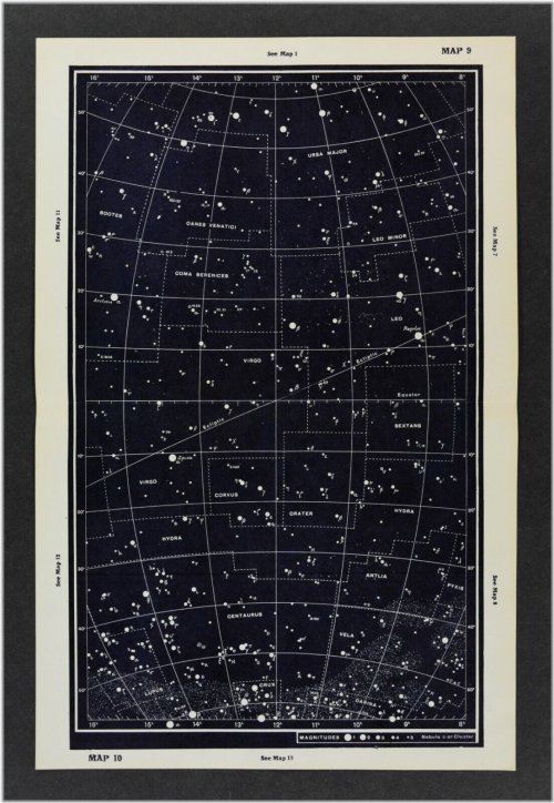 Stellar Cartography: 1961 Gall & Inglis Constellation Map