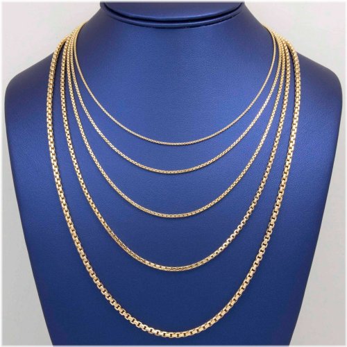 Golden Link Necklace Collection