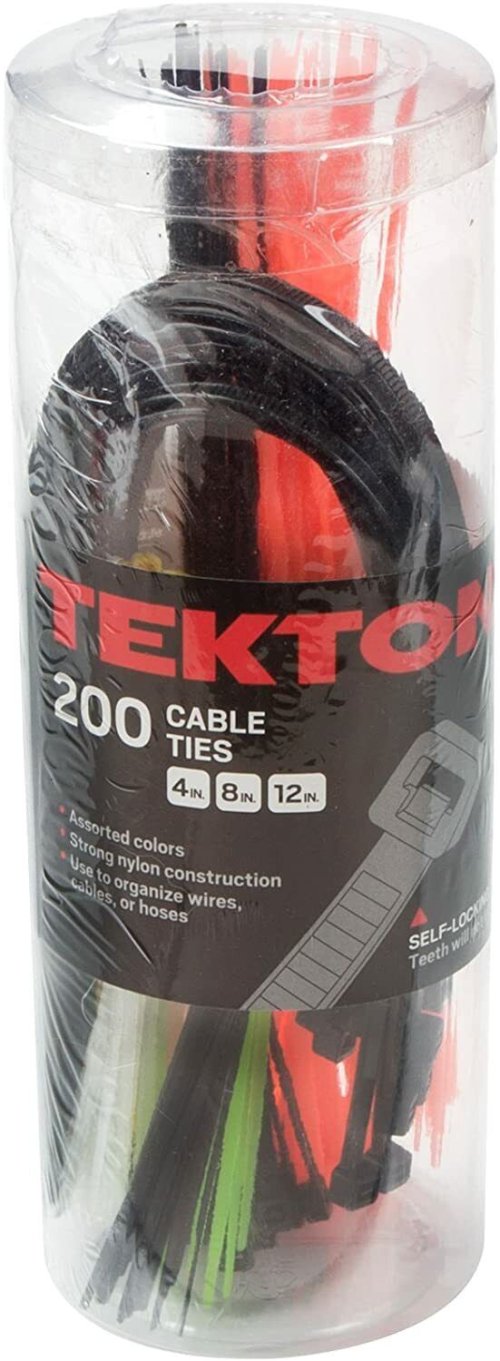 Assorted Length Cable Ties by Tekton