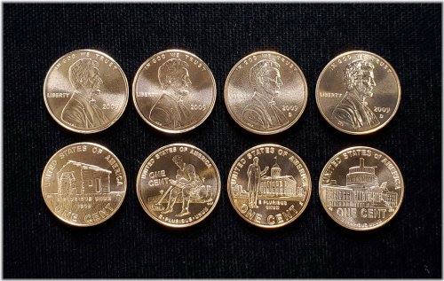 Lincoln Bicentennial Copper Set