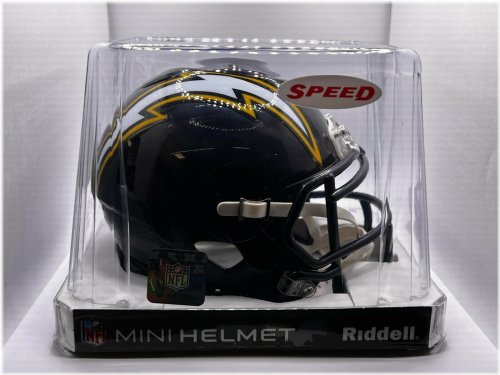 Chargers Legends Signed Mini Helmet