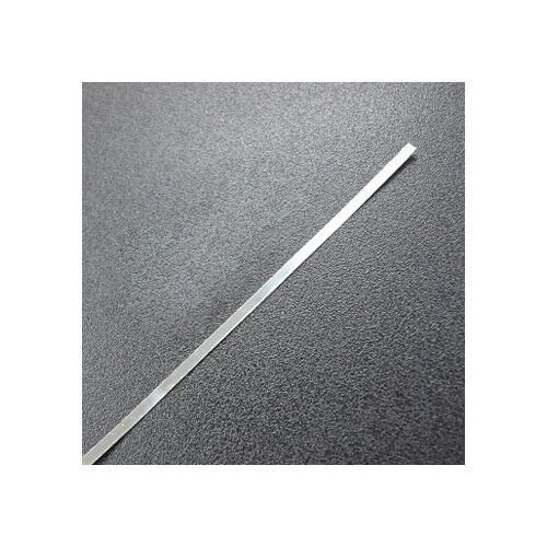 Pure Silver Bezel Wire Strip, Dead Soft - 1/8" Width x 12" Length, 28 Gauge