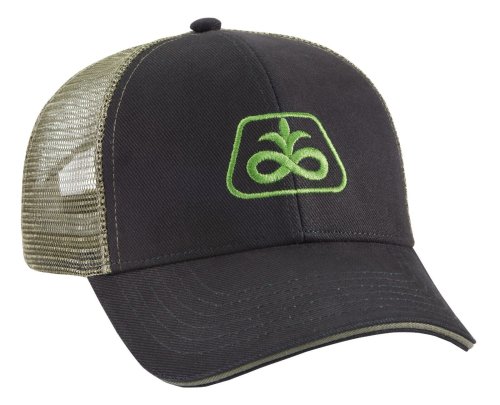 Black Olive Mesh Back Cap
