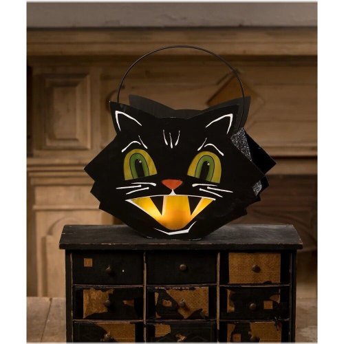 Whimsical Feline Lantern