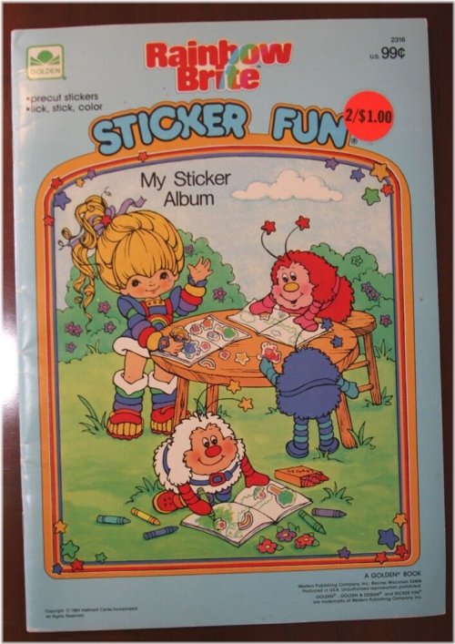 Golden Sticker Collection from 1984