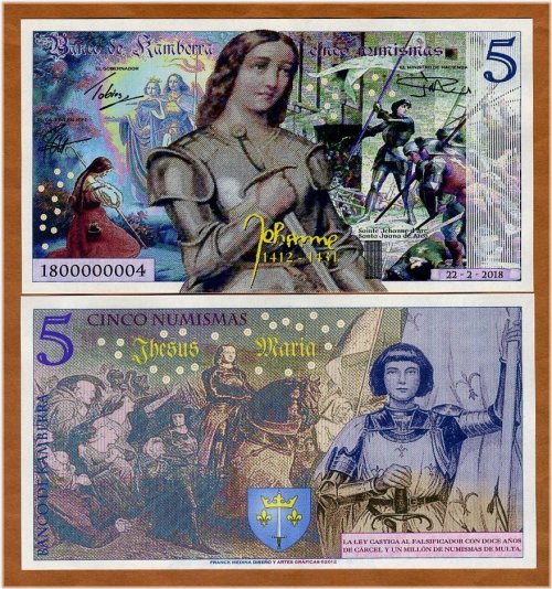 Australasian Numismatic Tribute - Joan of Arc Edition