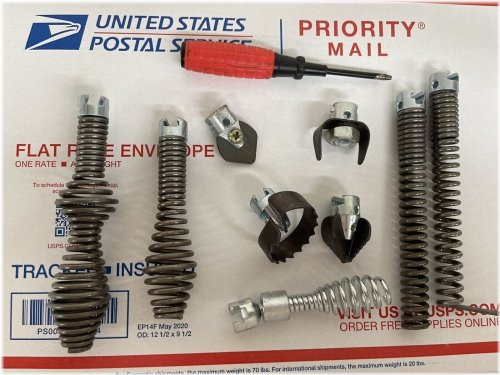 Ridgid-Compatible Auger Bit Set