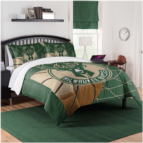 Green Court Comforter & Sham Set