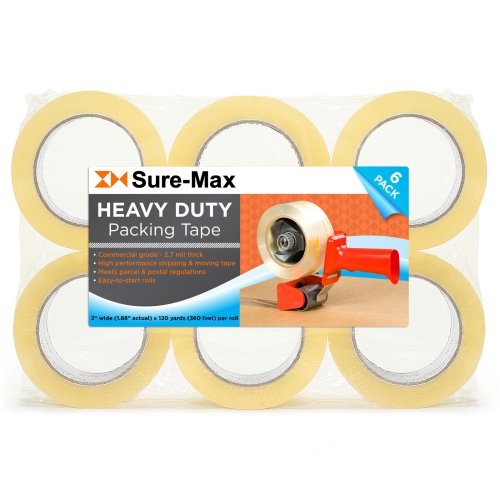 Clear Secure Seal Tape