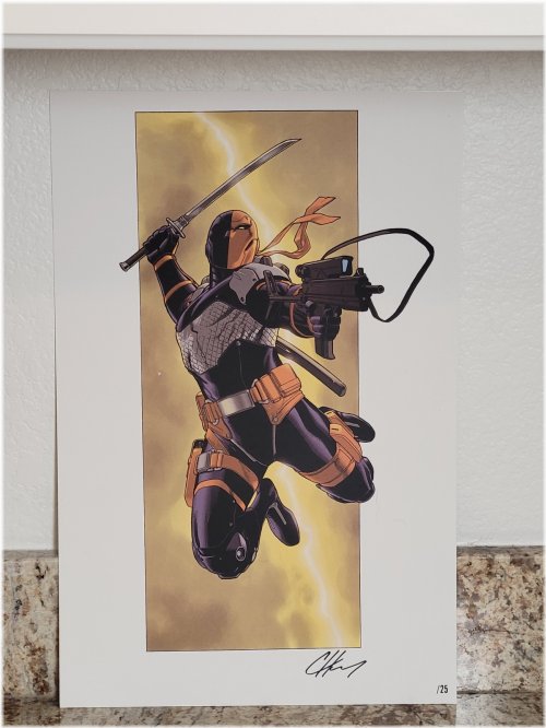 Deathstroke Legacy Print by Clayton Henry