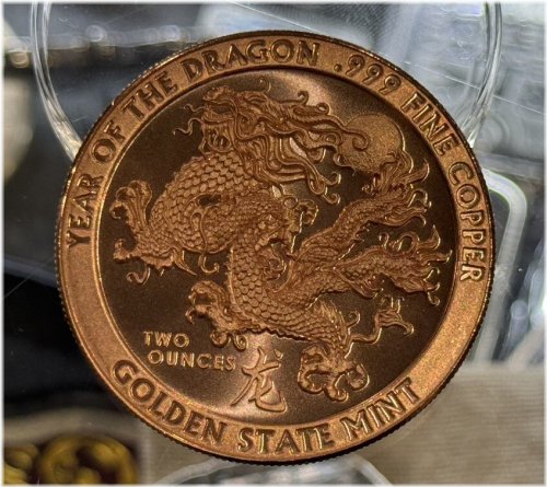 Dragon Copper Bullion