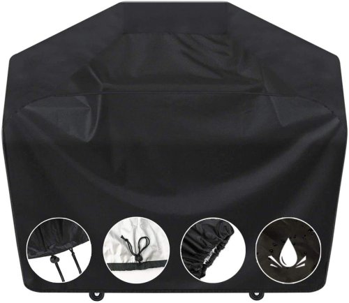 ShieldPro Outdoor Cover - 67 Inch, Waterproof and UV Resistant for Gas Grills and Barbecues