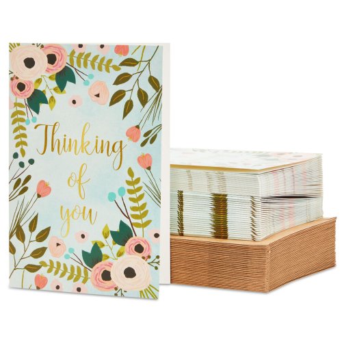 Kind Words Collection - 48 Pack All Occasion Greeting Cards with Envelopes, 4x6