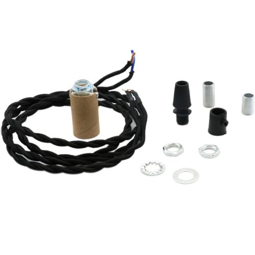 Vintage Glass Insulator Pendant Light Kit