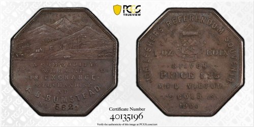 Silver Pioneer Commemorative Dollar