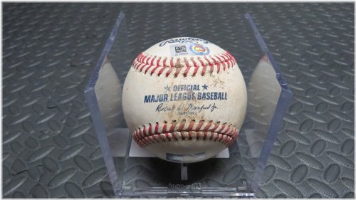 Pittsburgh Pirates Game Used Baseball by Jacob Stallings