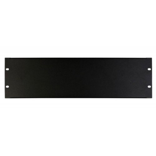 Blackout Shield for Your Rack: On-Stage 3U Blank Panel